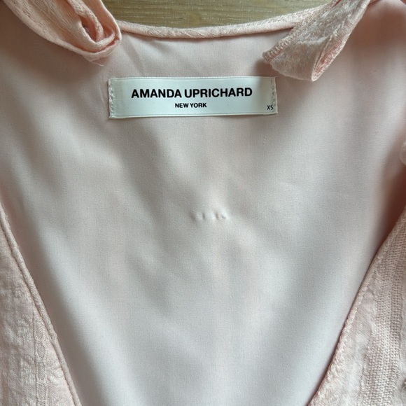 Amanda Uprichard linen pink dress worn twice - Picture 3 of 4